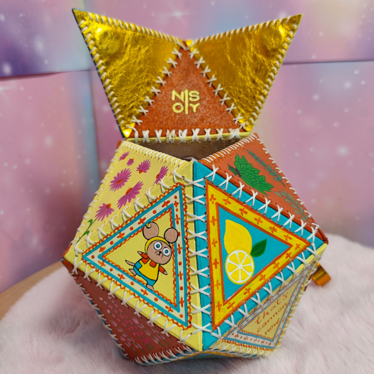 Bitsy inspired dice bag